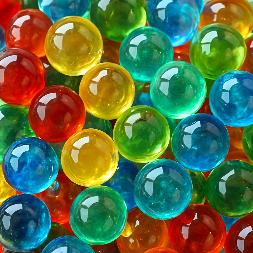 Les perles en verre