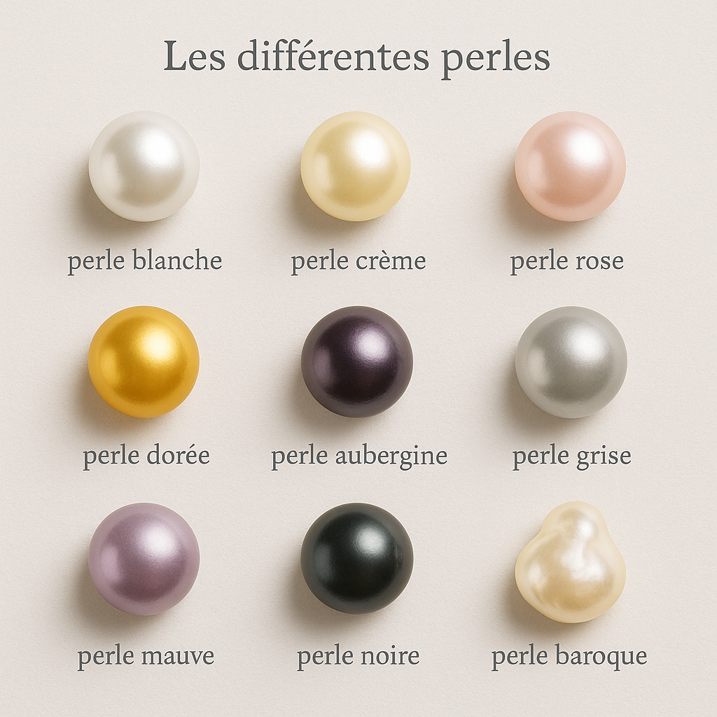 Les différentes perles